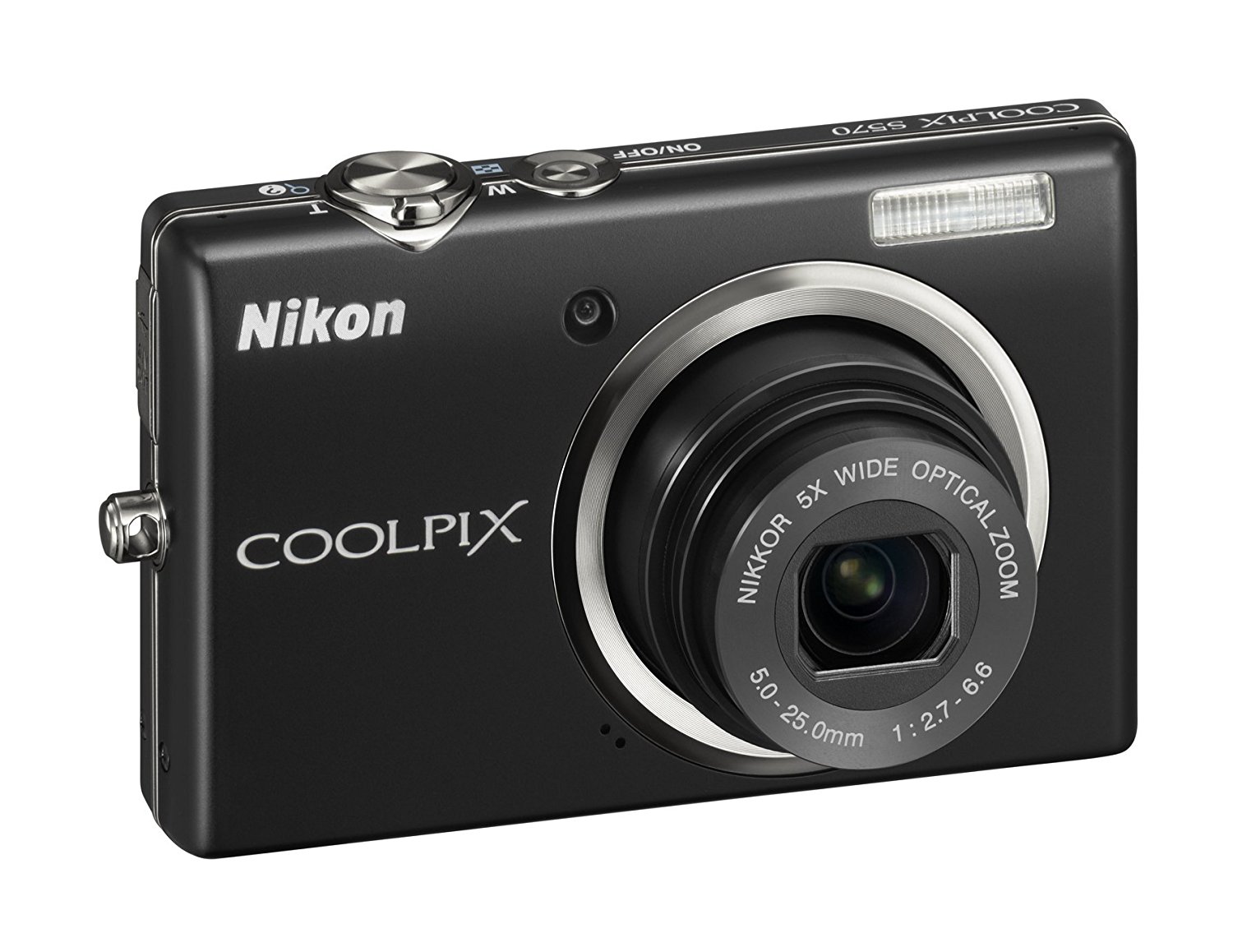 Nikon Coolpix S570 12MP Digital Camera with 5x Wide Angle Optical