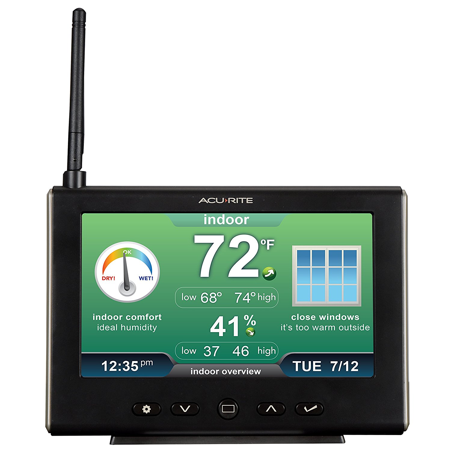 AcuRite 01039M HD Multi-Sensor Display & 3-Sensor Temperature and ...