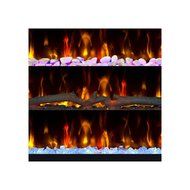 Pleasant Hearth Curved Wall Mount Fireplace N4