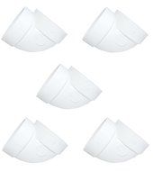 5 Central Vacuum Cleaner Inlet White Low Voltage ZVac Fittings For All Central Vacuum SystemsIncluding: Electrolux... N89