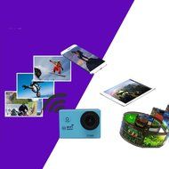 1080P WIFI Sports Camera with 2.0Inch LTPS LCD 170 Degree Wide Angle Sport Action Camera Waterproof Cam DV Camcorder...