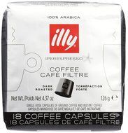 Illy Iper Coffee Cube Dark Roast Coffee Capsules 18 Count