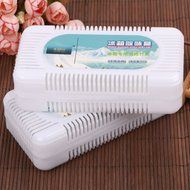 Amasawa Air Purifying Box 80 g (2 pack) Bamboo Charcoal Deodorizer Portable Air Freshener for Fridge,Freezers,... N3