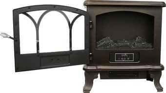 Duraflame DFS-550-24 Maxwell Electric Stove with Heater, Bronze N3