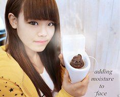 FLYMAY Cool Mist Humidifier, Portable Mini USB Humidifier for Car/Office/Bedroom N4