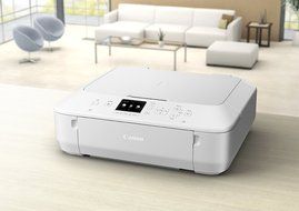 Canon PIXMA MG5520 Wireless All-In-One Color Photo Printer with Scanner, Copier and Auto Duplex Printing, White... N3