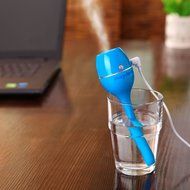 Morpilot Portable USB Mini Magic Wand Stick Ultrasonic Aromatherapy Diffuser Purifier Humidifier with Water Cup... N12