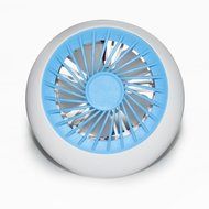 GaGa MILANO 5-inch Mini Quietness Desktop Fan Hand Hold And Support 3 Speed Cool Fan with USB Charge for Home... N8