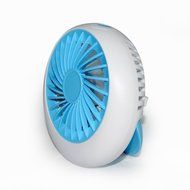 GaGa MILANO 5-inch Mini Quietness Desktop Fan Hand Hold And Support 3 Speed Cool Fan with USB Charge for Home... N10