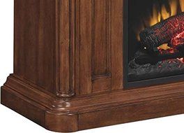 ClassicFlame Oakfield Wall/Corner Electric Fireplace Media Center in Premium Pecan Birch - 23DE8202-P273 N3