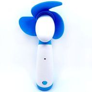 Mcupper-2016 NEW Personal Hand-held/Portable Battery Operated Mini Air Fan for Home and Travel (blue) N2