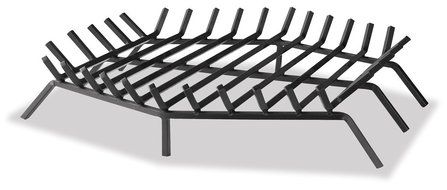 Uniflame Hexagonal Fireplace Grate, 30" L N3