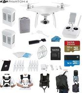 DJI Phantom 4 Quadcopter Drone Kit with 2 Batteries and Accessories (10 Items) N2