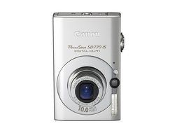 Canon PowerShot SD770 IS 10MP Digital Camera with 3x Optical Image Stabilized Zoom (Silver) N6