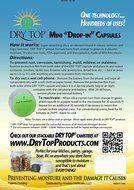 DRY TOP 5pk Reusable Moisture Absorbing Dehumidifier N2