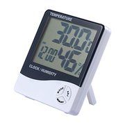 Jekewin Digital Hygrometer Indoor Humidity Meter and Alarm Clock and Temperature Monitor Thermometer Accurate...