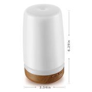 Flexzion Aromatherapy Diffuser Essential Oil Aroma Humidifier Ultrasonic Air Elegant Atomizer Purifier Mist With... N5