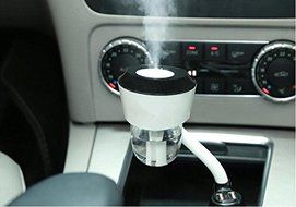 Ban OEC Car Humidifier, Dual USB Charger Port Essential Oil Aroma Diffuser, Portable Ultrasonic Mini Cool Mist... N18