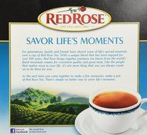 Red Rose Original Premium Blended Tea 100 ct (Pack of 2) N3