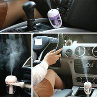 [2 in 1] Tailbox Car Air Humidifier and Aromatherapy Essential Oil Diffuser Aroma Air Purifier Fresher Fog Mist... N4