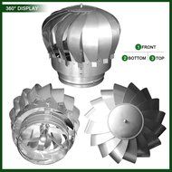 Stainless Steel Rotating Spining Chimney Roof Flue Cowl MAD Spinner N2