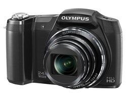 Olympus Stylus SZ-16 iHS Digital Camera with 24x Optical Zoom and 3-Inch LCD (Silver) (Old Model)
