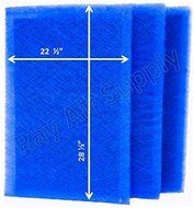Dynamic Air Cleaner Replacement Filter Pads 24 x 31 Refills (3 Pack) N2