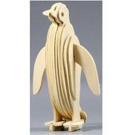 KAKA(TM) Creative 3-D Wooden Puzzle DIY Kits Child Educational 3D Wooden Jigsaw Puzzle Toy Brick Block Wood -Elk N5