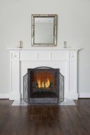Pleasant Hearth FA995S Iris Scroll Fireplace Screen N2