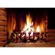 Stainless Steel fireplace reflector N2
