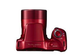 Canon PowerShot SX420 IS (Red) with 42x Optical Zoom and Built-In Wi-Fi