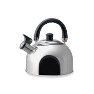 Kamenstein Whistle Tea Kettle (Stainless Steel, 2-1/2 Quart, Mirror Polish) N2