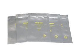 Dry-Packs 3 by 5-Inch Mylar Moisture Barrier Zipper Seal Bag, Pack of 100