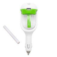 Slaxry Car Air Humidifier Diffuser Essential Oil Ultrasonic Aroma Mist Purifier with USB (Green) N10