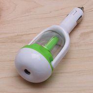 Slaxry Car Air Humidifier Diffuser Essential Oil Ultrasonic Aroma Mist Purifier with USB (Green) N11