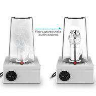 REDGO Mini Auto Car Home Fresh Air Ionic Purifier Oxygen Bar Ozone Ionizer Cleaner Odor eliminator - Removes Cigarette... N8