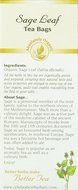 Celebration Herbals Organic Sage Leaf Caffeine Free -- 24 Herbal Tea Bags N5