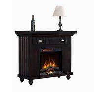 Fumiax Retro Style Electric Fireplace Mantel N3