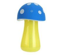 Mushroom Mini USB Ultrasonic Humidifier Home Aroma with LED Light Air Purifier Atomizer for Bedroom Living Room... N2