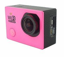 KingCool WiFi 12MP Full HD 1080P DVR Camcorder 2.0 inch 170 Degree Waterproof Sports Action Camera(Blue)