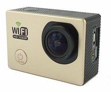 KingCool WiFi 12MP Full HD 1080P DVR Camcorder 2.0 inch 170 Degree Waterproof Sports Action Camera(Blue) N2
