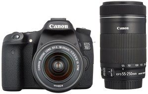 Canon EOS 70D Digital SLR Camera with 18-135mm STM Lens - International Version N2