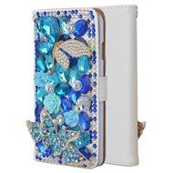 Note 5 Case, Galaxy Note 5 Case,Yaheeda Premium PU Leather [3D Metal Accessory ] Bling Diamond Crystal [Card Slot... N58