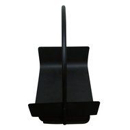 Steel Black Log Holder From Boone Hearth