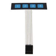 DC 4 Key Matrix Membrane Switch Control Keypad Keyboard Super Slim Pad