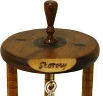 River City Clocks Renaissance Water Barometer, Antique Wood Frame, 14-Inch Tall N4