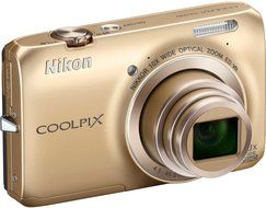 Nikon Coolpix S6300 Digital Camera (Gold) N2