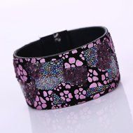 AutumnFall Women Girl Rhinestone Elephant Pattern Quartz Bracelet Wrist Watch (Blue) N13