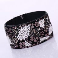 AutumnFall Women Girl Rhinestone Elephant Pattern Quartz Bracelet Wrist Watch (Blue) N15