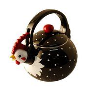 Supreme Housewares Whistling Tea Kettle, Rooster